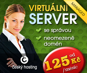 Virtuální managed server od 170 Kč/měsíc